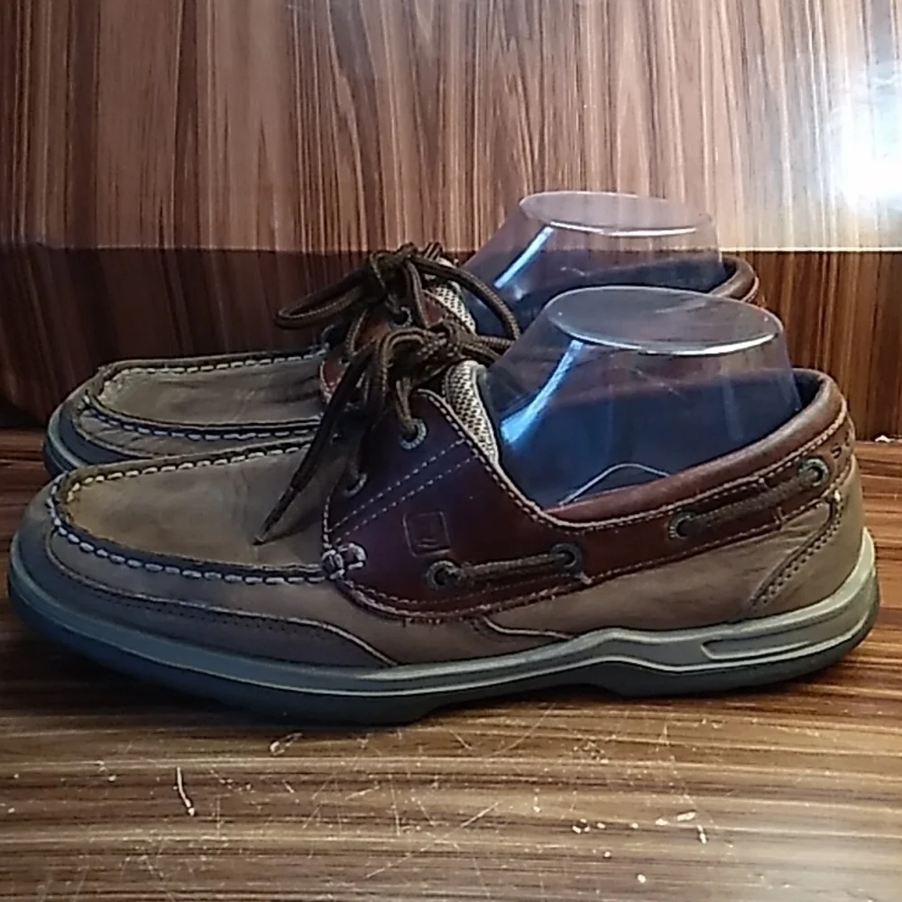 Sperry 8 mens leather boat dock 👞 shoes